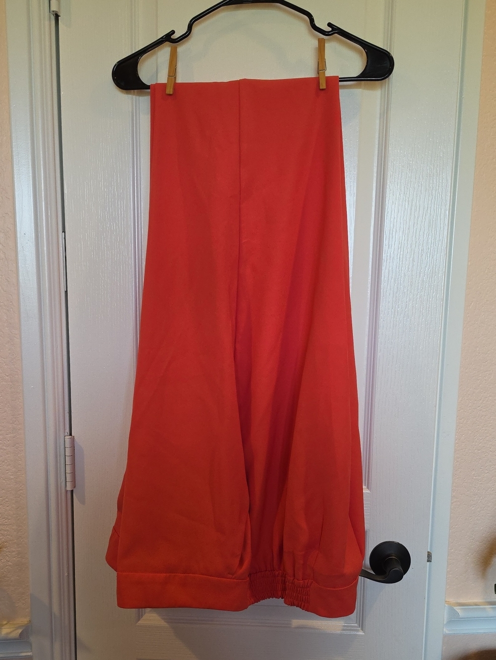 28W, Jessica London, NWOT, Women's High-Waist A-Line Coral ANKLE SLACKS